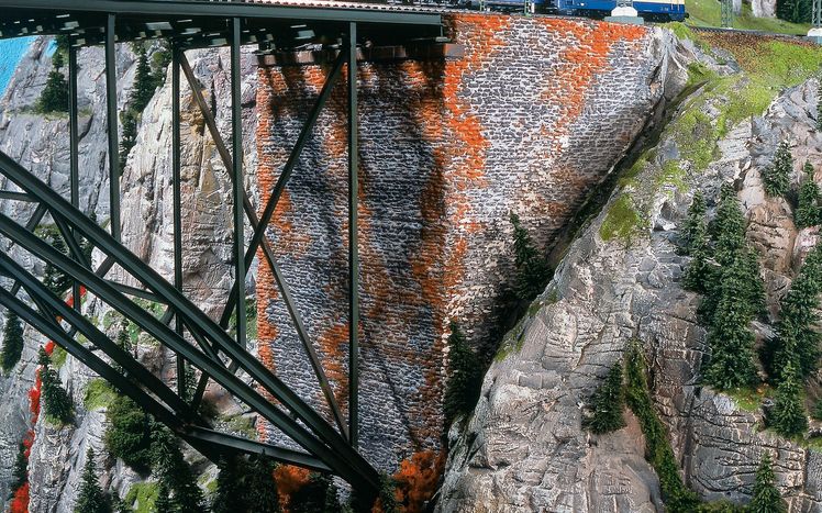 Oesterreich Alpen Schauertalbruecke