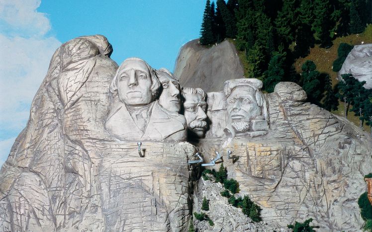 Amerika Mount Rushmore Deta