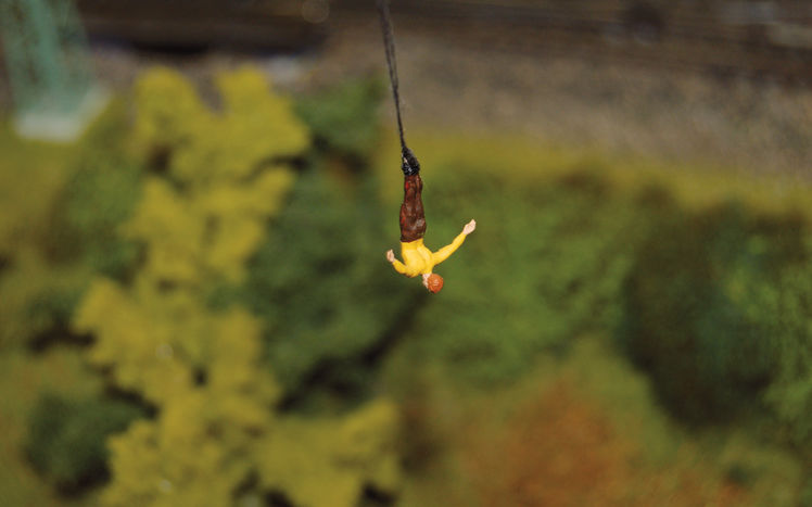 Mitteldeutschland Bungeespringer Detail