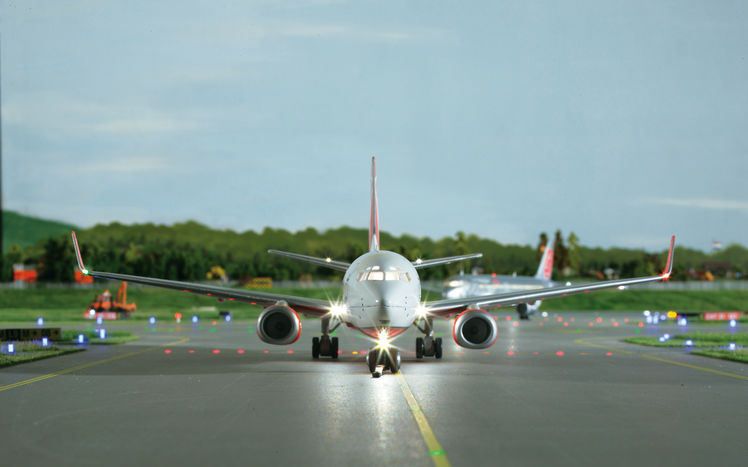 Flughafen Airberlin Frontal