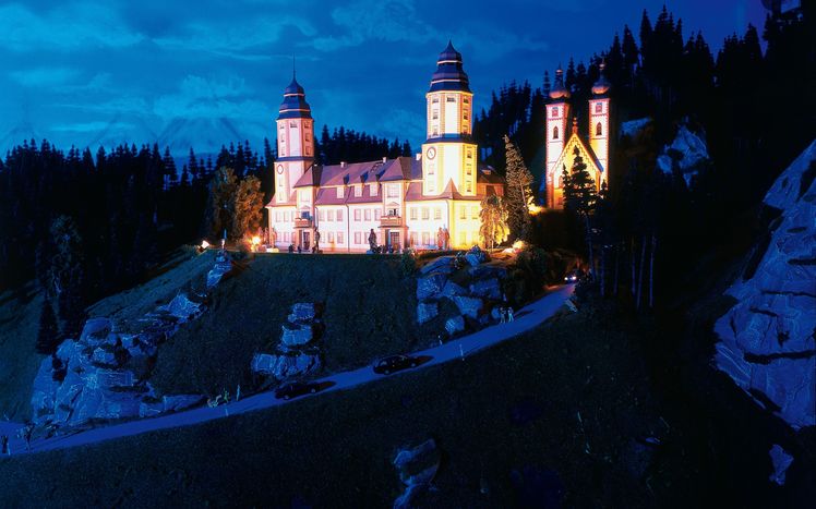 Mitteldeutschland Harz Kloster Nacht