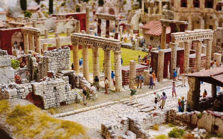 Italien Pompeij Uebersicht