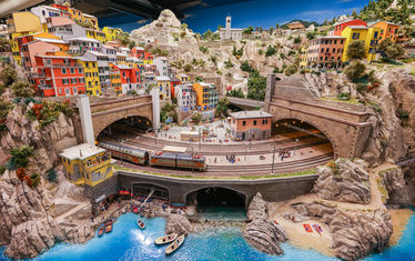 Italien riomaggiore highangle