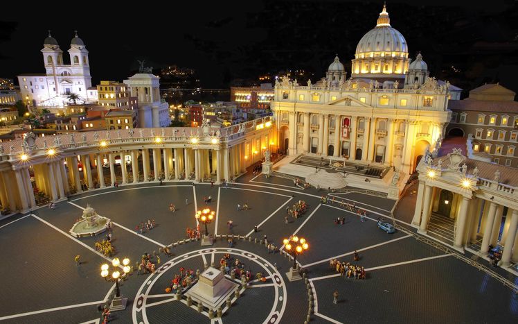 Italien Rom Petersdom Petersplatz