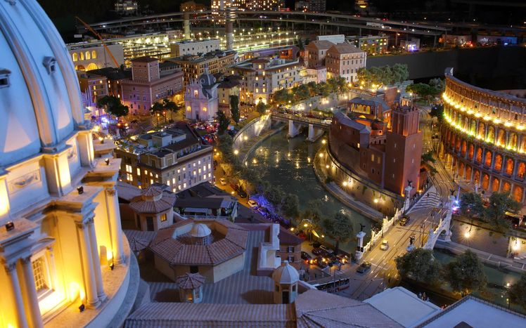 Italien Rom Ueber Den Daechern