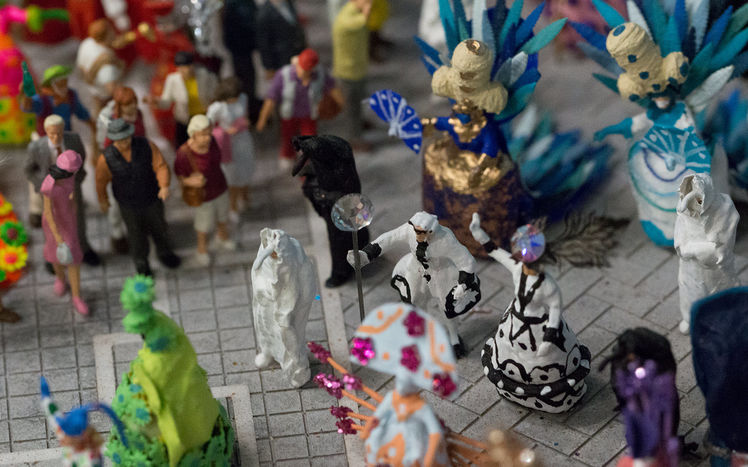 Italien Venedig Karneval Detail 1