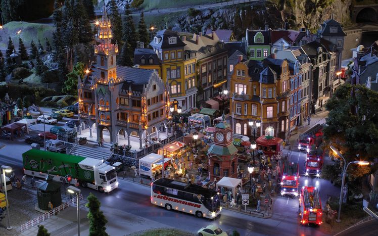 Knuffingen Markt Nacht B