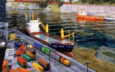 Skandinavien Containerhafen