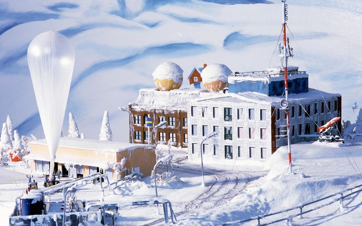 Skandinavien Wetterstation