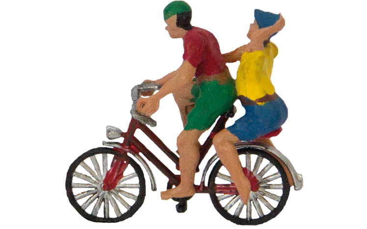 Preiser Fahrrad Paerchen