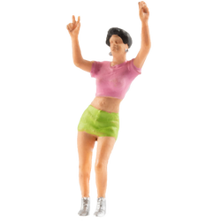 Preiser Frau Tanzend Peace