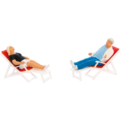 Preiser Mann Frau Sonnenliegen